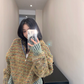 Retro Brushed Knit Hoodie YLS1004