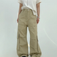 Front Pocket Tuck Cargo Pants YLS0814