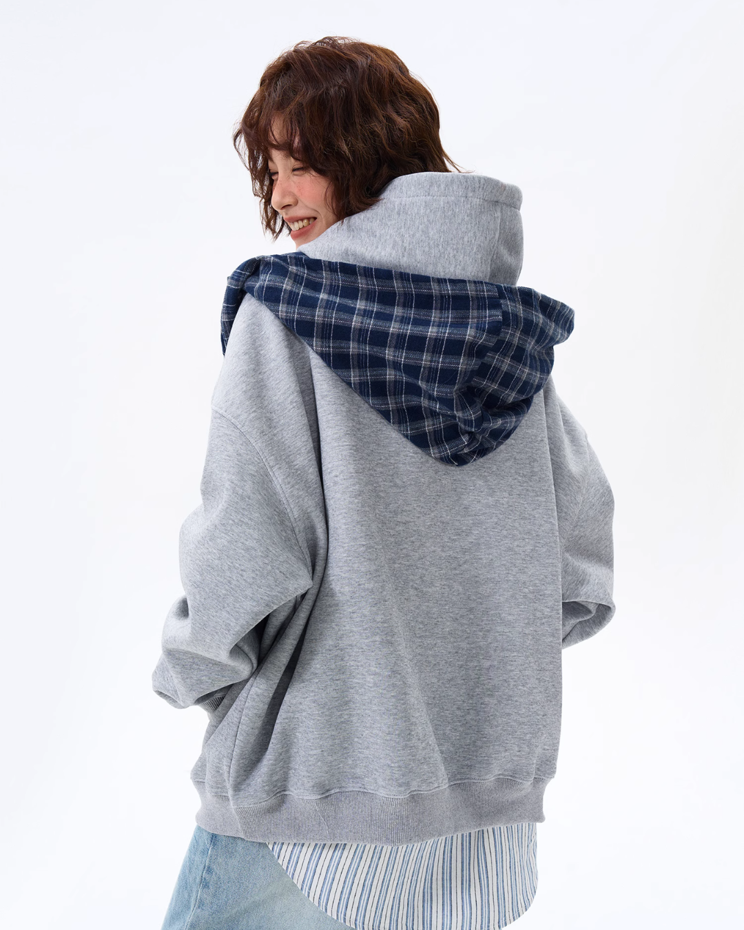 Layered Style Pullover Hoodie HGX0029