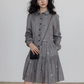 Long-Sleeve Shirt Flare Dress VAS0157