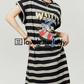 Character Print Border Dress LLA0207