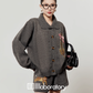 Leopard Print Knit Cardigan / Shorts LLA0552
