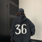 Oversized High-Neck Hoodie YLS1062
