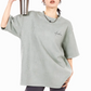 Letter Embroidery Short Sleeve T-Shirt ICM0034