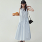 Asymmetrical Sleeveless Dress AMU0024