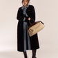 Denim Shearling Casual Coat  ASG0050