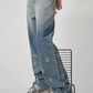 Gradient Wide Denim Pants FER0058