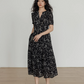 V-Neck Small Floral Dress VAS0078