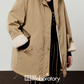 Boa Military Jacket/Black Striped Pants LLA0558