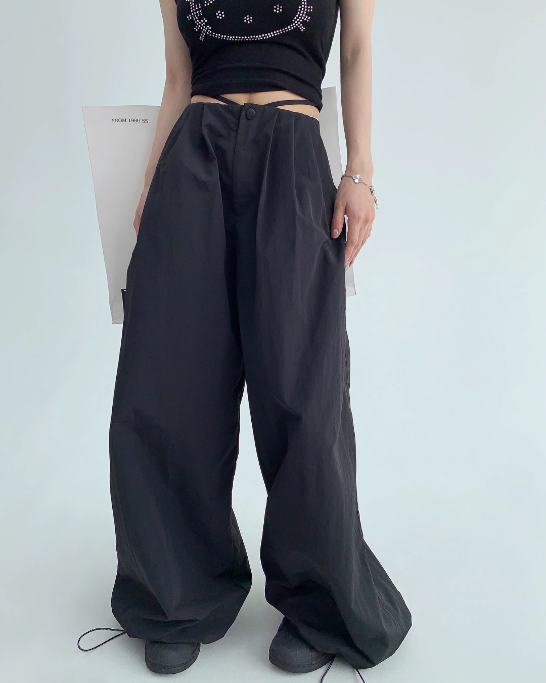 Balloon Nylon Pants YLS0295