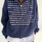 American Print Hooded Jacket YLS0168