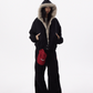 Fur Hooded Zip Jacket HGX0022