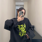 Dark Print Long Sleeve T-Shirt YLS0920