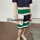 Wave Stripe Polo Dress LLA0196