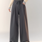 Race Ribbon Loose Slacks Pants ASG0061