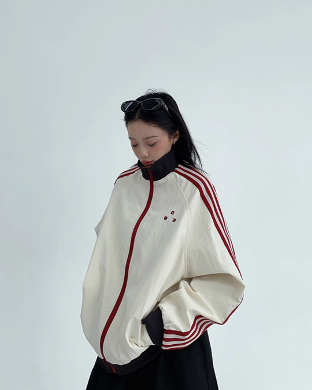ジャケット・アウター AKM LUXSPO combination TRAVEL JACKET Side Line Track Jacket YLS0918 – AuroraBoutique