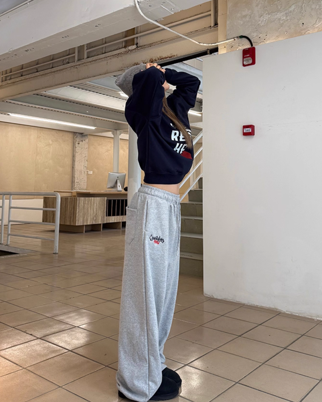 Logo Loose Sweatpants CYE0044