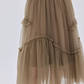 Ruffled Mid-Length Skirt SHN0028