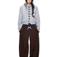 Multi-Button Short Hoodie Cardigan EZK0108