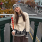 Crew Neck Jacquard Knit CYE0059