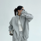 Sideline Stand Neck Jacket / Wide Sweatpants YLS0536