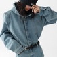 Vintage Jumpsuit Denim Shorts Jacket ACS0241
