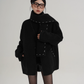 Scarf Mid-Length Wool Coat SRS0383