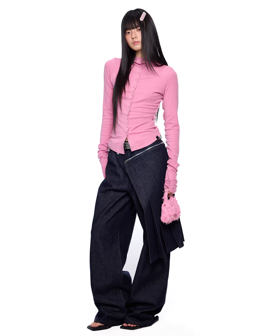 Slim-Fit Layer Top EZK0092