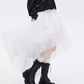 Buckled Irregular Tulle Skirt SHN0006