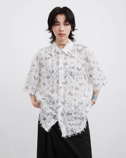 Butterfly Fringe Retro Shirt FRC0002
