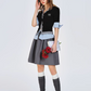 Layered Style V-Neck Slim Knit BHB0002
