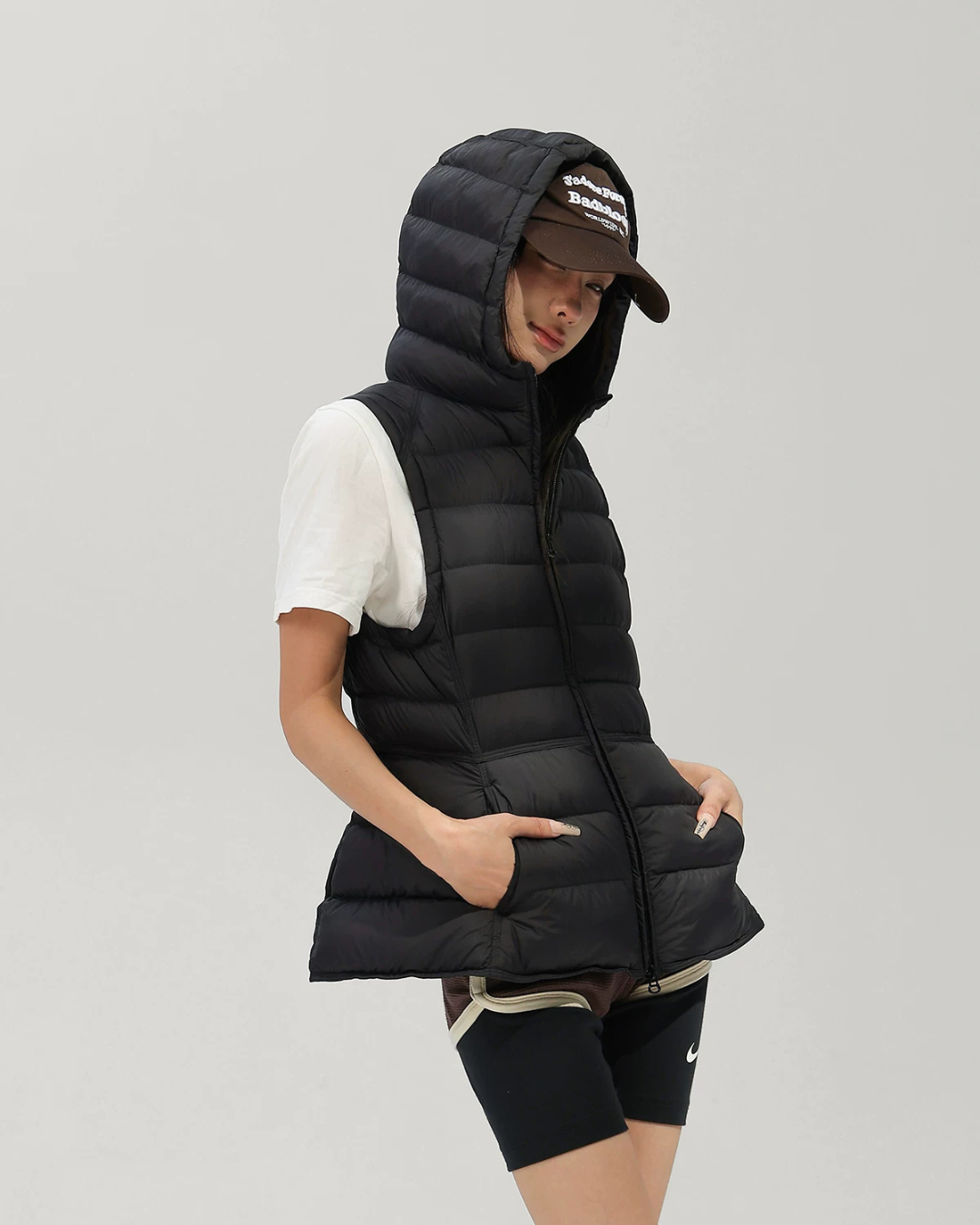 Hooded Down Vest ACS0380