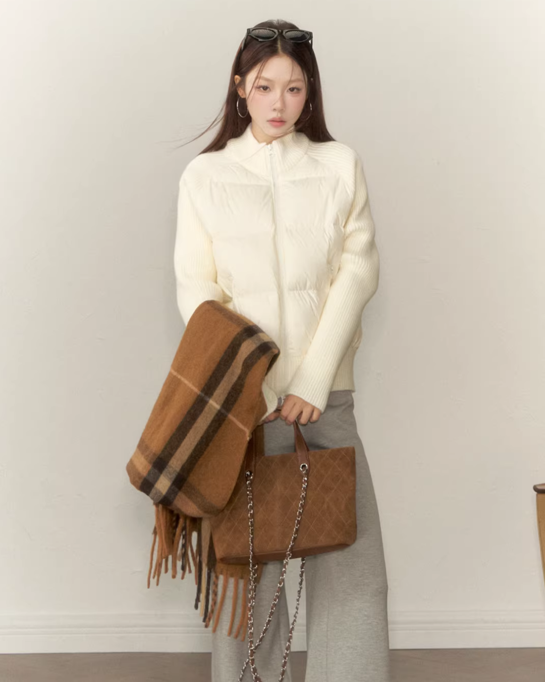 Down Knit Blouson WDB0006