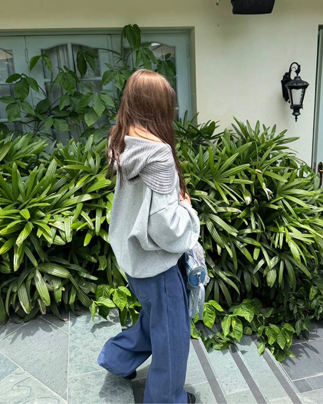 Off-Shoulder Sweatshirt Hoodie CYE0105