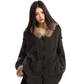 Fur Hood Loose Knit Cardigan BGS0028