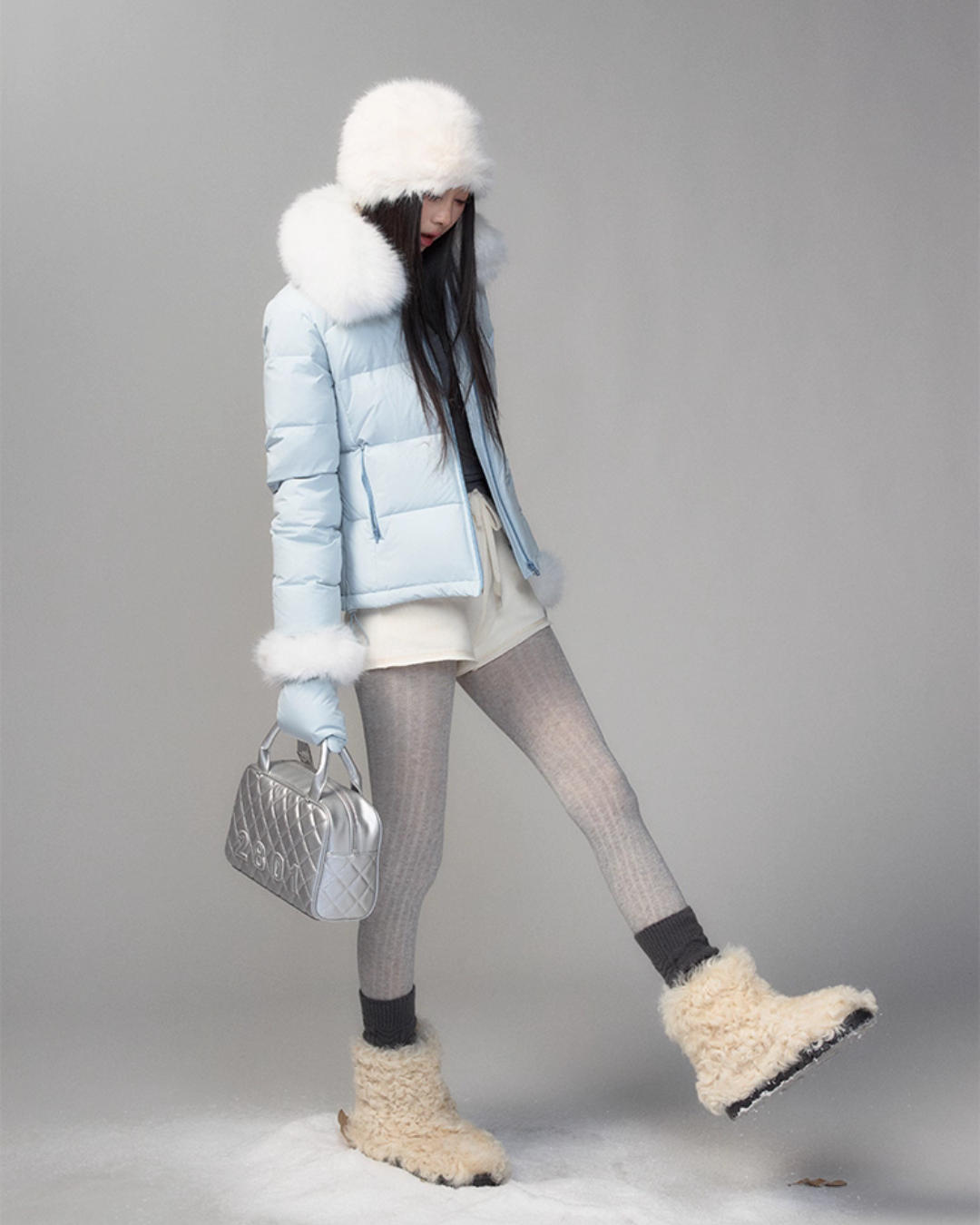 Fur Collar Down Jacket TRK0005