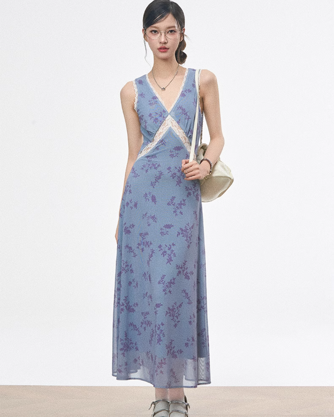 Floral Long Dress  WEO0056