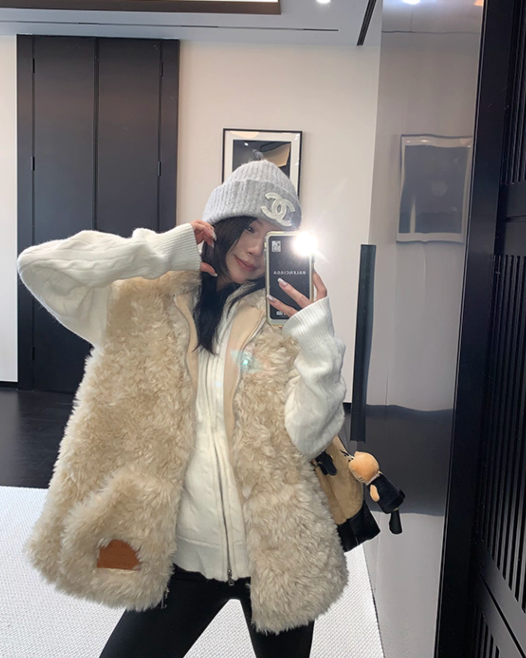 Fluffy Fur Vest YLS1008