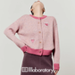 Heart Logo Knit Top / Purple Mini Skirt LLA0628