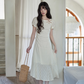 Cotton Apricot Long Dress SMS0026