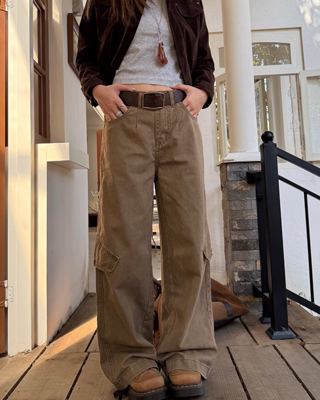 Wide Leg Casual Pants CYE0050