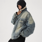 Fur Collar Denim Jacket ACS0314