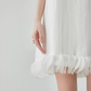 Hem Tulle Frill Mini Dress FER0128