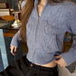 Stand Neck Cable Knit Jacket WWP0021