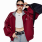 Double Zip Nylon Jacket ICM0086