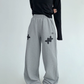 Flower Motif Sweatpants YLS0966
