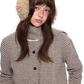 Dot Polar Fleece Knit Cardigan EZK0099