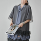 Hem Mesh Tulle Dress FER0159