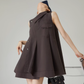 Asymmetric Design Sleeveless Dress FER0090