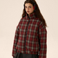 Plaid Down Jacket EZK0030